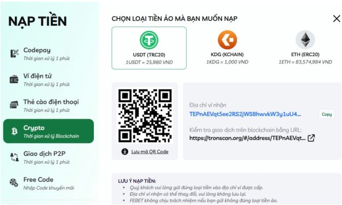 Lý do người chơi nên nạp tiền qua tiền ảo tại nhà cái min88